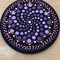 6x6" Reusable Dot Mandala Stencil – Spiral Dot Mandala Painting Template for DIY Crafts on Wood, Canvas, Paper, Fabric, Walls, Floors & Tiles